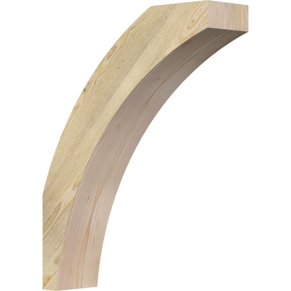 Ekena Millwork 6"W x 22"D x 28"H Thorton Rough Sawn Knee Brace, Douglas Fir BRC06X22X28THR00RDF - main